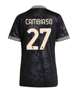Günstige Juventus Andrea Cambiaso #27 3rd trikot Damen 2025-26 Kurzarm